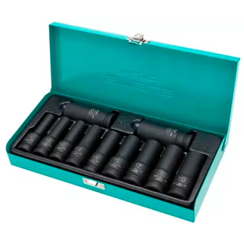 Jogo Soquete Impacto Longo 11pcs 1/2 Stels 1326